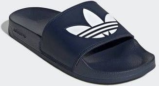 Adidas Originals Adilette Lite badslippers donkerblauw/wit online kopen