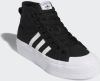 Adidas Originals Nizza Platform High sneakers zwart/wit online kopen