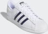 Adidas Originals Superstar sneakers wit/donkerblauw online kopen
