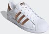 Adidas Iconische Superstar lederen sneakers , Wit, Dames online kopen