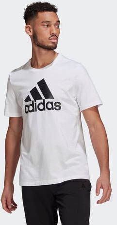 Adidas Essentials Big Logo Heren T Shirts White Katoen Jersey online kopen