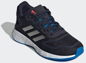 Adidas Performance Duramo 10 hardloopschoenen donkerblauw/zilver metallic/kobaltblauw kids online kopen