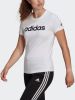 Adidas Loungewear Essentials Slim Logo Dames T Shirts White Katoen Jersey online kopen