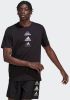 Adidas performance Sport T shirt met klein logo online kopen