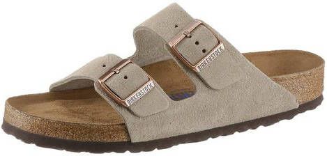Birkenstock Arizona zachte voetbedden Suede lederen sandalen