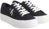 Calvin klein Lage Sneakers Jeans VULCANIZED FLATFORM LACEUP CO online kopen