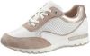 Caprice Ginga comfort leren sneakers wit/beige online kopen