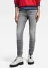 G-Star G Star RAW Lhana Skinny high waist skinny jeans met biologisch katoen un faded glacier grey online kopen