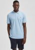 Selected Homme Slhaze Ss Polo T Skjorte , Blauw, Heren online kopen