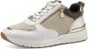 Tamaris Plateausneakers Almina met trendy metallic inzetten online kopen