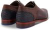 Floris van bommel SFM 30238 Dark Cognac G+ Wijdte Veterschoenen online kopen