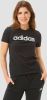 Adidas Loungewear Essentials Slim Logo Dames T Shirts Black Katoen Jersey online kopen