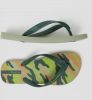 Ipanema Classic Kids teenslippers met camouflage print kaki/groen online kopen