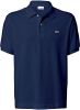 Lacoste ph4012 gebreide polo shirt , Blauw, Heren online kopen
