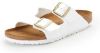 Birkenstock Arizona Birko Flor Patent Sandals , Wit, Dames online kopen