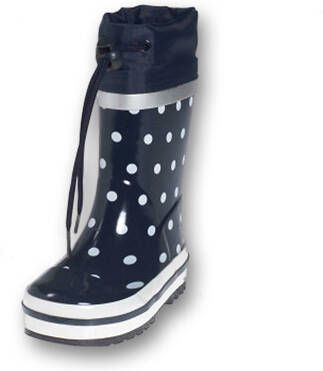 Playshoes Dots regenlaarzen met stippen donkerblauw/wit online kopen