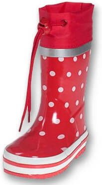 Playshoes Dots regenlaarzen met stippen rood/wit online kopen