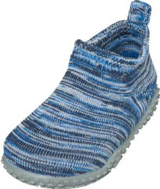 Playshoes Pantoffels Gebreid Junior Blauw/29 online kopen