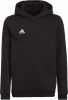 Adidas Kids adidas Entrada 22 Sweat Hoodie Kids Zwart Wit online kopen