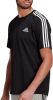 Adidas performance T shirt korte mouwen en strepen op schouders online kopen