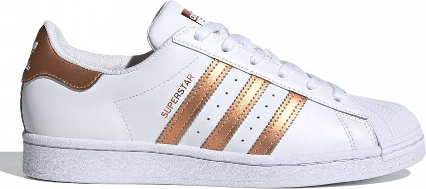 Adidas Iconic Superstar leather sneakers , Wit, Dames online kopen