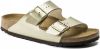 Birkenstock Slippers Arizona van glanzende birko flor, schoenwijdte smal online kopen