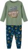 NAME IT KIDS pyjama NKMNIGHTSET met all over print groen/blauw online kopen