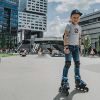 Nijdam Skates Go Crossing Junior Polyester Zwart/blauw 36 online kopen