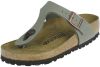 Birkenstock Gizeh Birko Flor Nubuck Sandals , Grijs, Dames online kopen