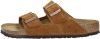 Birkenstock Arizona Soft Footbed Suede Leather Sandals , Bruin, Heren online kopen