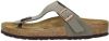 Birkenstock Gizeh Birko Flor Nubuck Sandals , Grijs, Dames online kopen