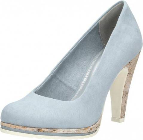 Marco Tozzi dames pumps Licht blauw - Vindjeschoen.nl