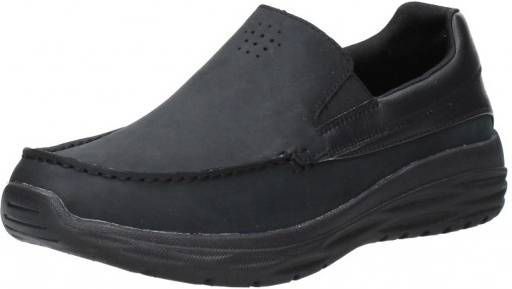 Skechers Harsen Ortego Instapper Heren Zwart - Vindjeschoen.nl
