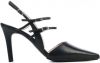 Lodi Rabi leren slingback pumps zwart online kopen