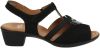 Ara nubuck sandalen zwart online kopen
