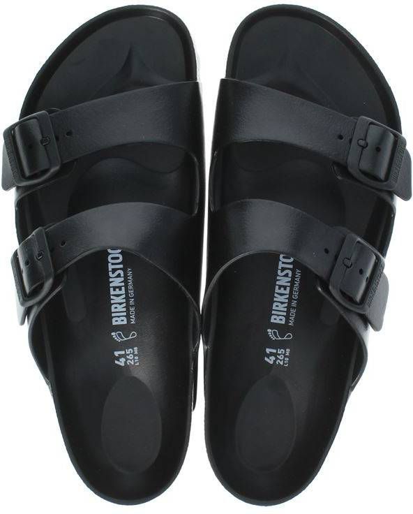 Birkenstock Arizona Eva slippers zwart - Vindjeschoen.nl