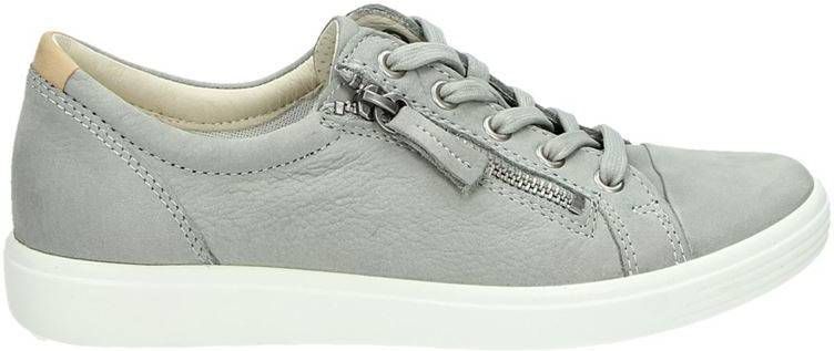 Ecco Soft 7 lage sneakers grijs - Vindjeschoen.nl
