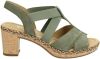 Gabor suède sandalettes groen online kopen