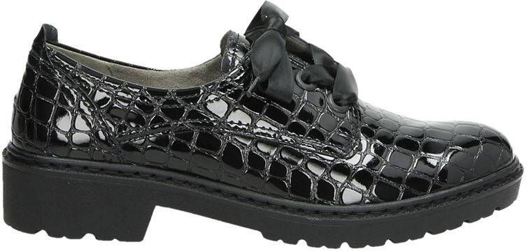 Jenny veterschoenen zwart - Vindjeschoen.nl