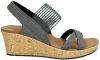 Skechers Beverlee High Tea sandalettes grijs online kopen