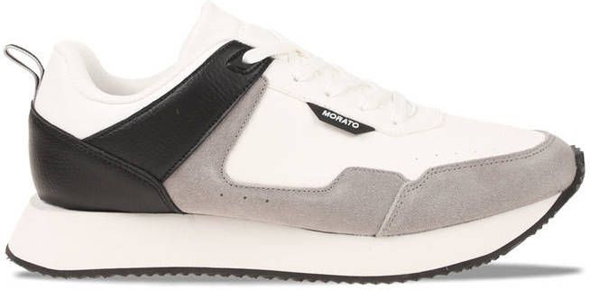 Antony Morato suède sneakers grijs/wit/zwart online kopen