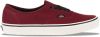 Vans Sneakers authentic vn000qer5u81 , Rood, Unisex online kopen