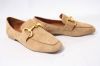 Bibi Lou Ballokume suède loafers camel online kopen