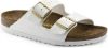 Birkenstock Arizona Birko Flor Patent Sandals , Wit, Dames online kopen