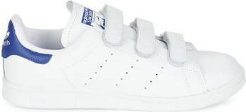 Adidas Originals Stan Smith Sneakers met klittenband in wit en ... Adidas Originals Stan Smith Sneakers met klittenband in wit en ...
