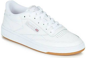 Reebok Classic Club C 85 Sneakers van wit leer met rubberen zool online kopen