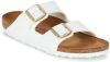 Birkenstock Arizona Birko Flor Patent Sandals , Wit, Dames online kopen