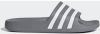 Adidas Performance Adilette Aqua badslippers grijs/wit online kopen