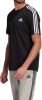 Adidas performance T shirt korte mouwen en strepen op schouders online kopen