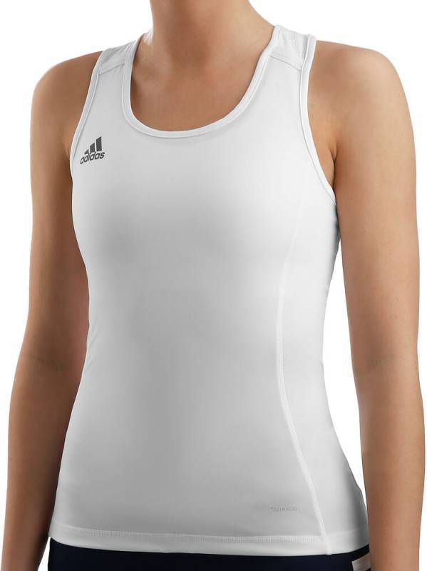 Adidas performance sporttop T19 wit - Vindjeschoen.nl